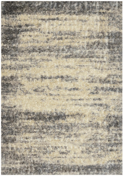 Kas Merino 6714 Ivory Blue Casual Machine Woven Rug