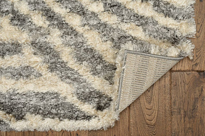 Kas Merino 6715 Charcoal Casual Machine Woven Rug