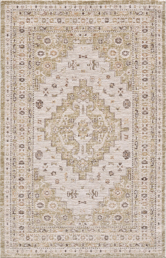 Kas Mira 4611 Ivory Sage Traditional Machine Woven Rug