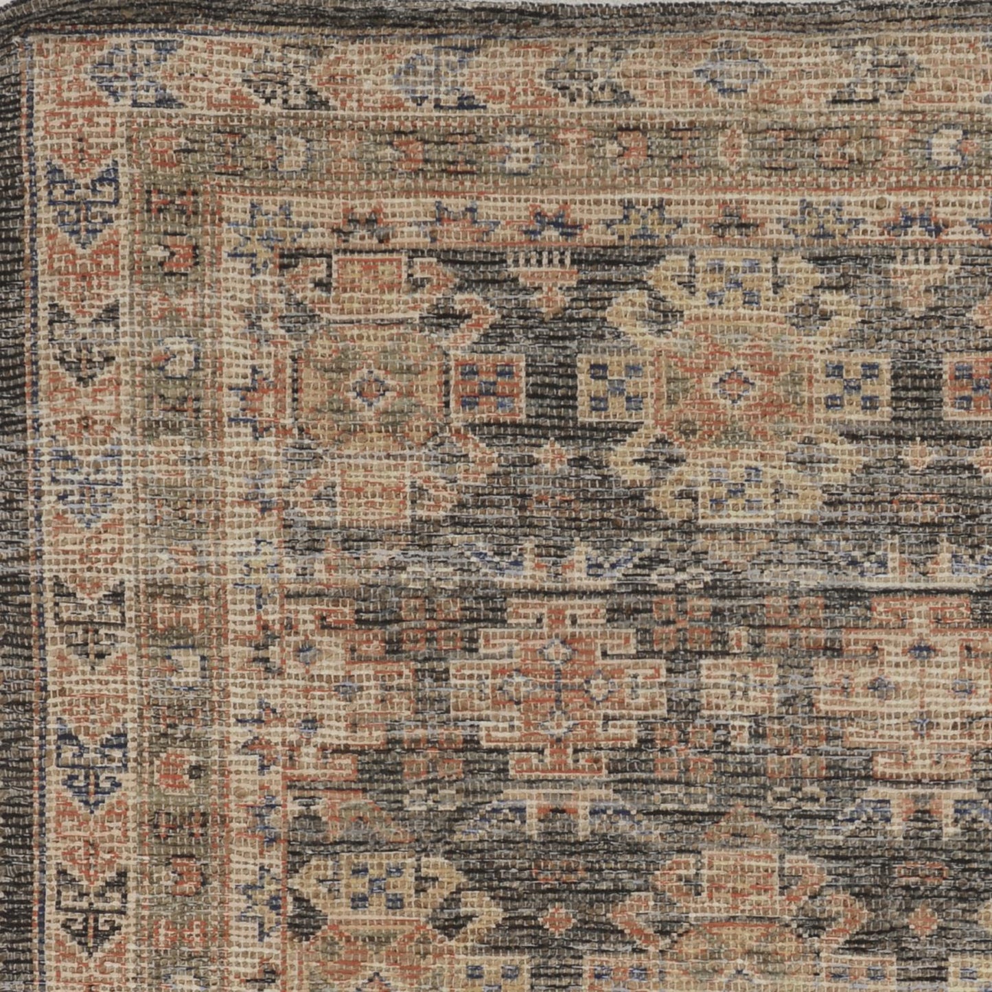 Kas Morris 2220 Charcoal Traditional Handwoven Rug