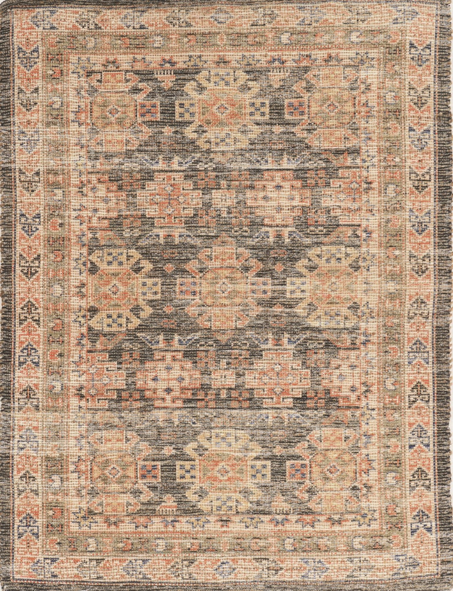 Kas Morris 2220 Charcoal Traditional Handwoven Rug