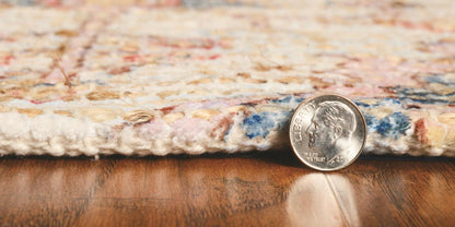 Kas Morris 2223 Blue Red Traditional Handwoven Rug