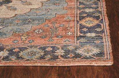 Kas Morris 2224 Blue Traditional Handwoven Rug