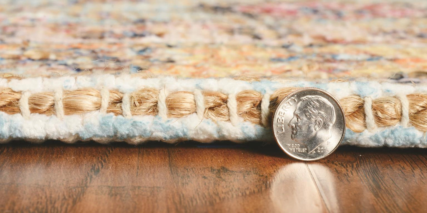 Kas Morris 2225 Spa Traditional Handwoven Rug