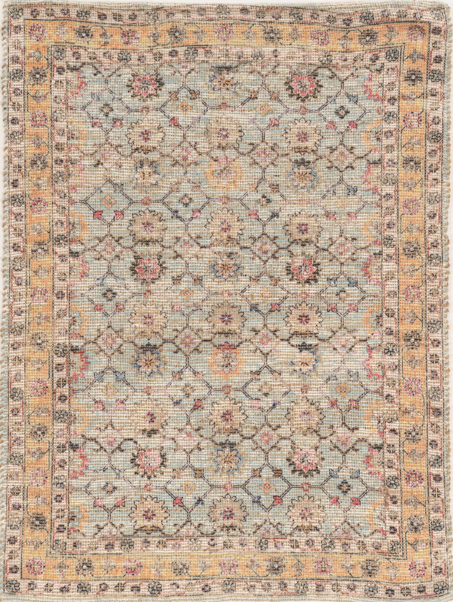 Kas Morris 2225 Spa Traditional Handwoven Rug