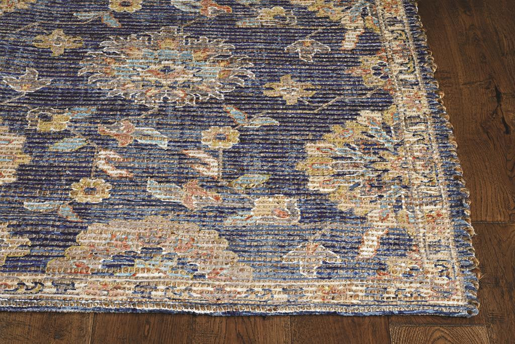 Kas Morris 2229 Blue Traditional Handwoven Rug