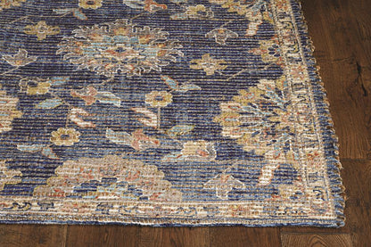 Kas Morris 2229 Blue Traditional Handwoven Rug