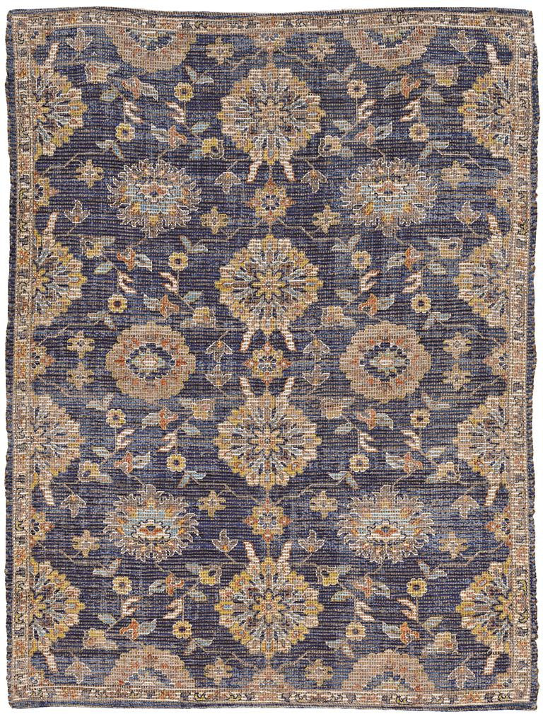 Kas Morris 2229 Blue Traditional Handwoven Rug