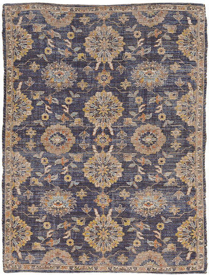 Kas Morris 2229 Blue Traditional Handwoven Rug