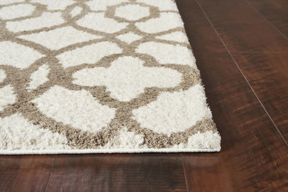 Kas Oasis 1652 Ivory Beige Casual Machine-Woven Rug