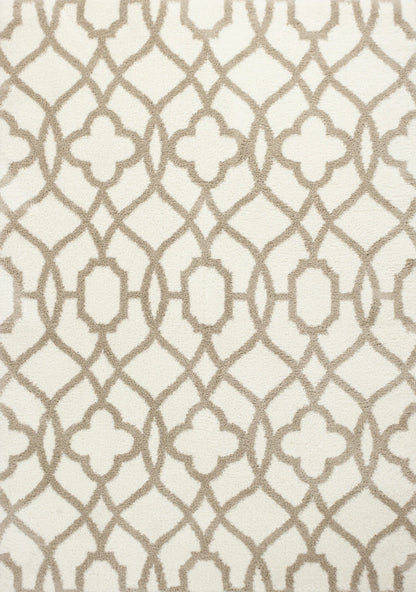Kas Oasis 1652 Ivory Beige Casual Machine-Woven Rug