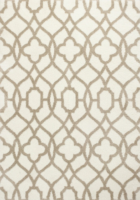 Kas Oasis 1652 Ivory Beige Casual Machine-Woven Rug