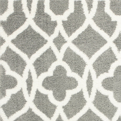 Kas Oasis 1653 Grey Ivory Casual Machine-Woven Rug