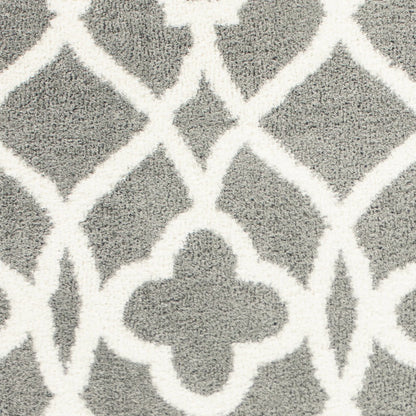 Kas Oasis 1653 Grey Ivory Casual Machine-Woven Rug
