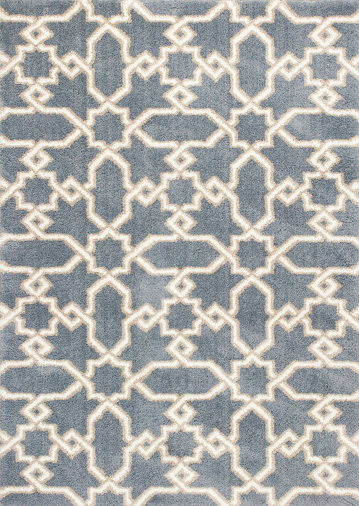 Kas Oasis 1654 Slate Blue Casual Machine-Woven Rug