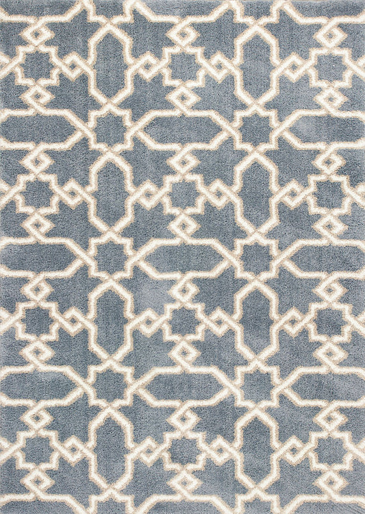 Kas Oasis 1654 Slate Blue Casual Machine-Woven Rug
