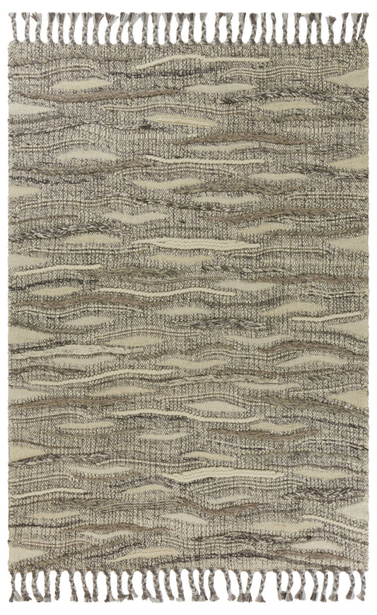 Kas Porter 0520 Ivory Casual Hand-Knotted Rug