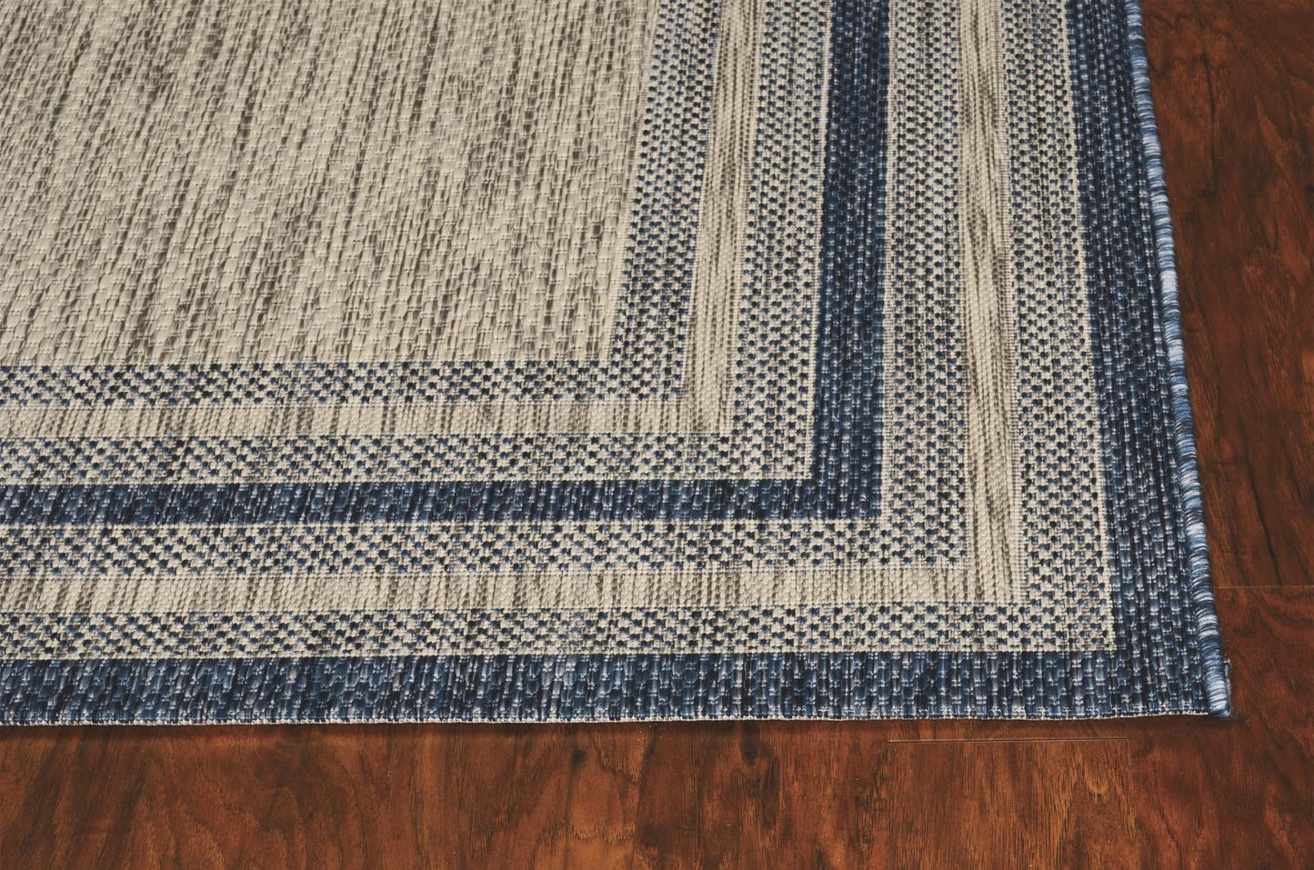 Kas Provo 5756 Grey Denim Indoor/Outdoor Machine Woven Rug