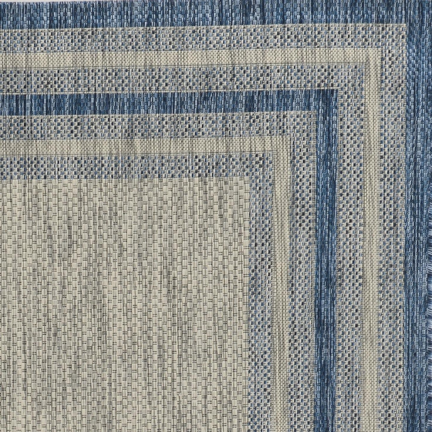 Kas Provo 5756 Grey Denim Indoor/Outdoor Machine Woven Rug