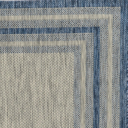 Kas Provo 5756 Grey Denim Indoor/Outdoor Machine Woven Rug