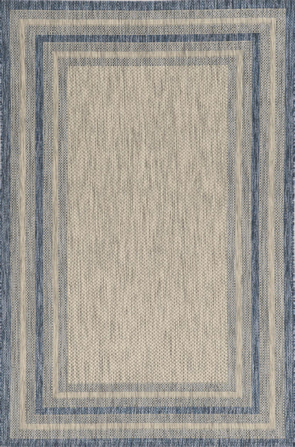 Kas Provo 5756 Grey Denim Indoor/Outdoor Machine Woven Rug
