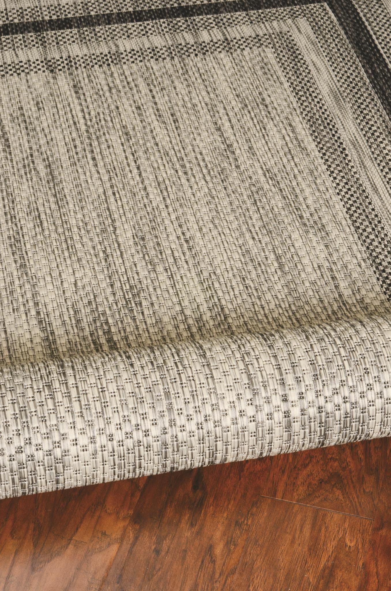 Kas Provo 5757 Grey Indoor/Outdoor Machine Woven Rug