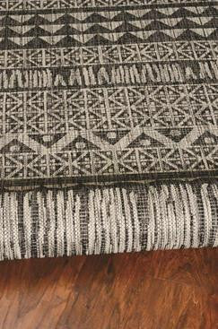 Kas Provo 5761 Charcoal Indoor/Outdoor Machine Woven Rug
