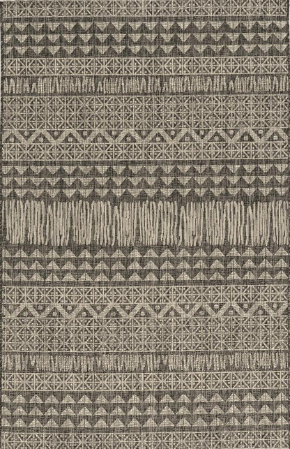 Kas Provo 5761 Charcoal Indoor/Outdoor Machine Woven Rug