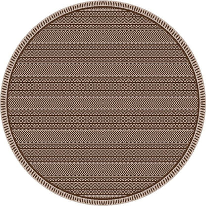 Kas Provo 5762 Mocha Indoor/Outdoor Machine Woven Rug