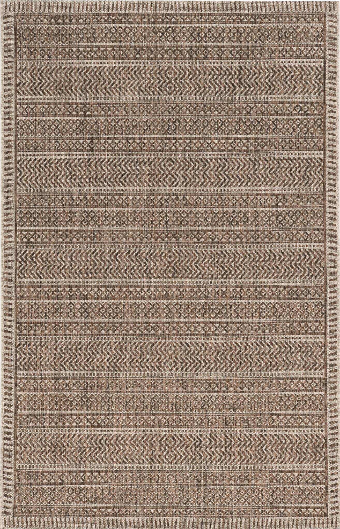 Kas Provo 5762 Mocha Indoor/Outdoor Machine Woven Rug