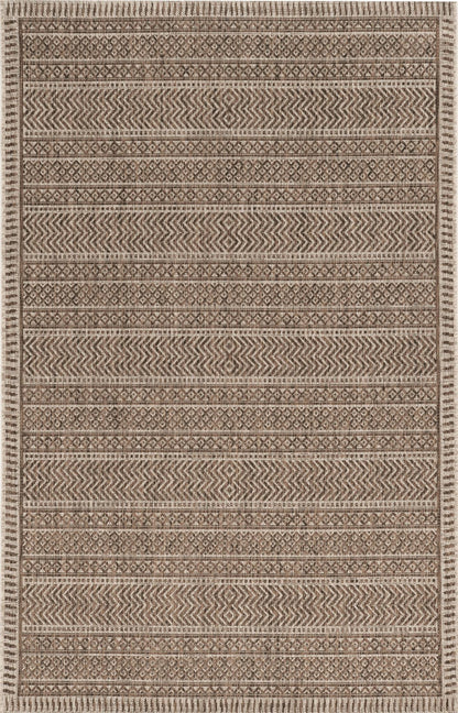 Kas Provo 5762 Mocha Indoor/Outdoor Machine Woven Rug