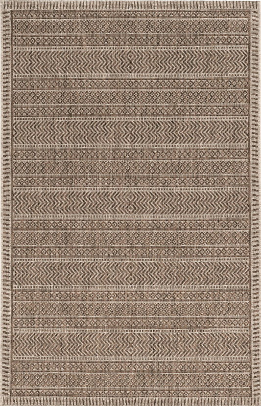 Kas Provo 5762 Mocha Indoor/Outdoor Machine Woven Rug