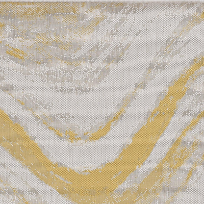 Kas Provo 5764 Ivory Gold Indoor/Outdoor Machine Woven Rug