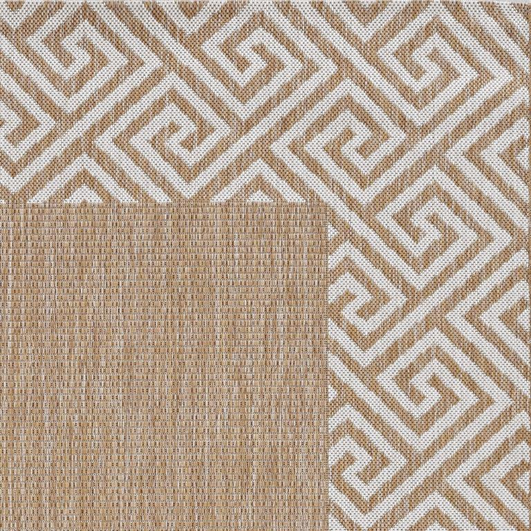 Kas Provo 5766 Natural Indoor/Outdoor Machine Woven Rug