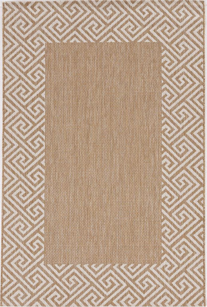 Kas Provo 5766 Natural Indoor/Outdoor Machine Woven Rug