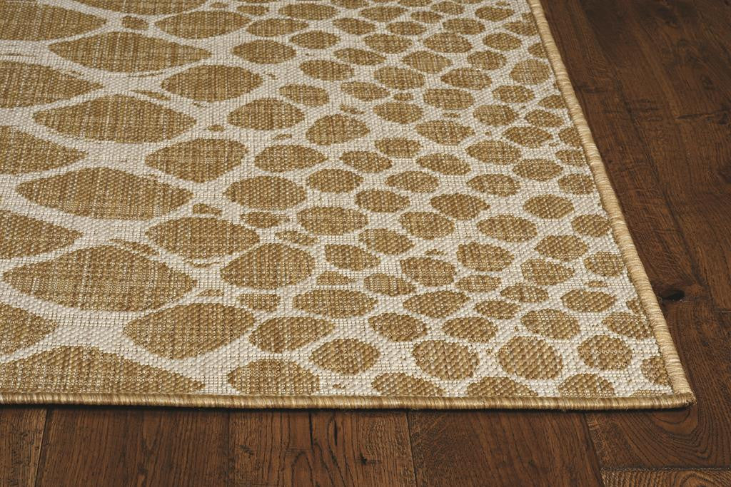 Kas Provo 5767 Natural Indoor/Outdoor Machine Woven Rug