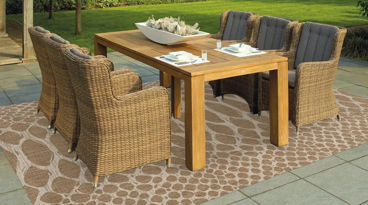 Kas Provo 5767 Natural Indoor/Outdoor Machine Woven Rug