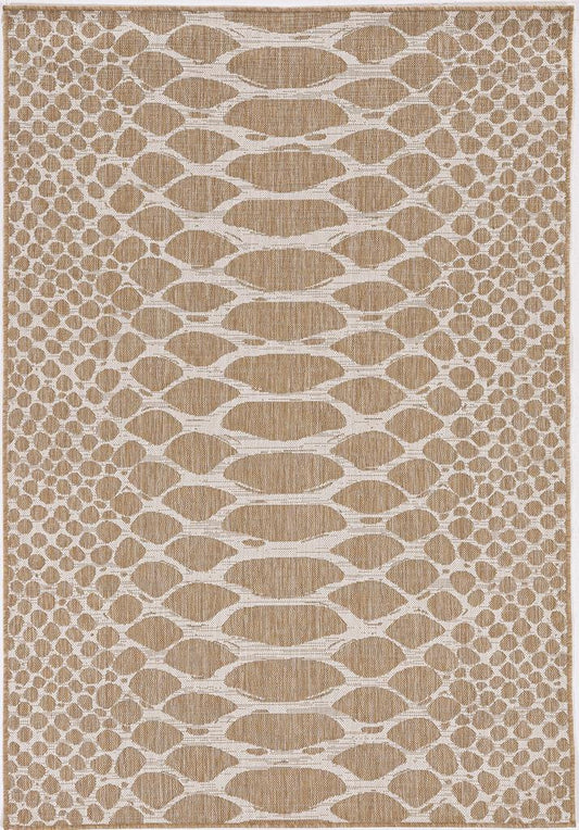 Kas Provo 5767 Natural Indoor/Outdoor Machine Woven Rug
