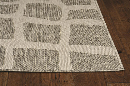 Kas Provo 5768 Ivory Grey Indoor/Outdoor Machine Woven Rug