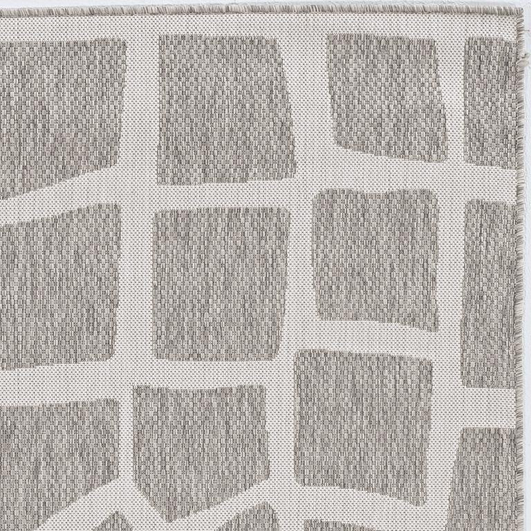 Kas Provo 5768 Ivory Grey Indoor/Outdoor Machine Woven Rug