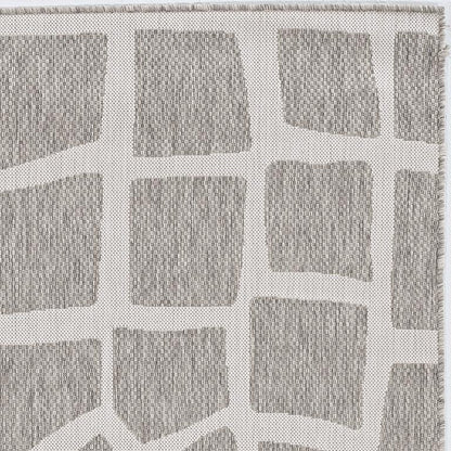 Kas Provo 5768 Ivory Grey Indoor/Outdoor Machine Woven Rug
