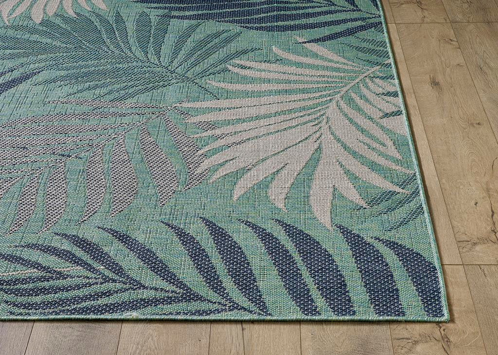 Kas Provo 5788 Aqua Indoor/Outdoor Machine Woven Rug
