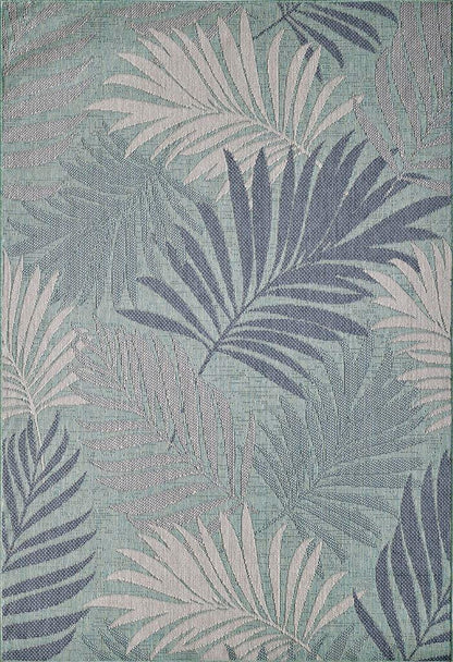 Kas Provo 5788 Aqua Indoor/Outdoor Machine Woven Rug