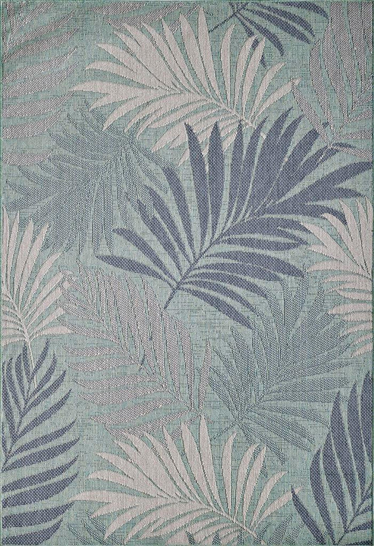 Kas Provo 5788 Aqua Indoor/Outdoor Machine Woven Rug