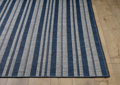 Kas Provo 5790 Blue Indoor/Outdoor Machine Woven Rug