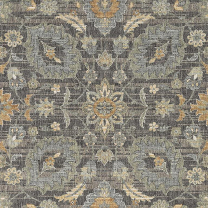 Kas Ria 6823 Taupe Traditional Machine Woven Rug