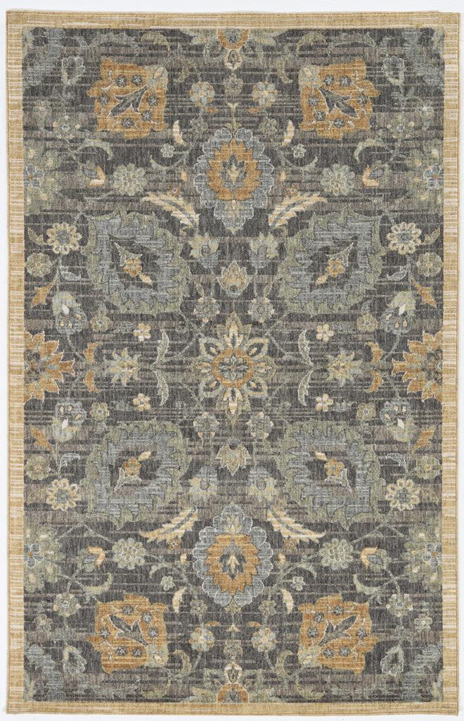 Kas Ria 6823 Taupe Traditional Machine Woven Rug