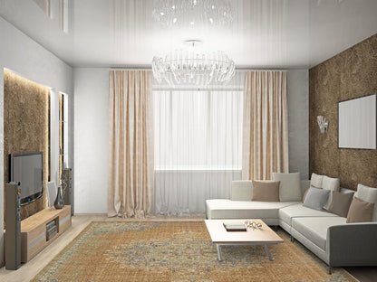 Kas Ria 6824 Coffee Traditional Machine Woven Rug