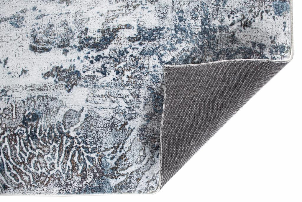 Kas Roxy 2804 Grey Blue Transitional Machine Woven Rug