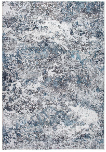 Kas Roxy 2804 Grey Blue Transitional Machine Woven Rug